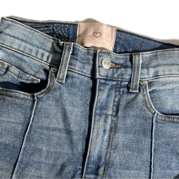 REVICE Venus‎ Star High Waisted Skinny Stretch Denim Blue Jeans Sz 25 Women’s - Picture 8 of 15
